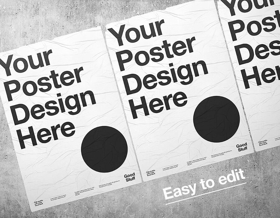 Download 💎 30 Exceptional Poster Mockup Templates - The Designest