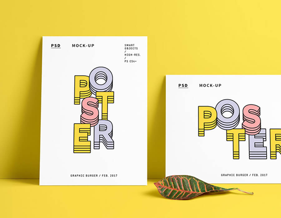 Download 50 Exceptional Poster Mockup Templates The Designest
