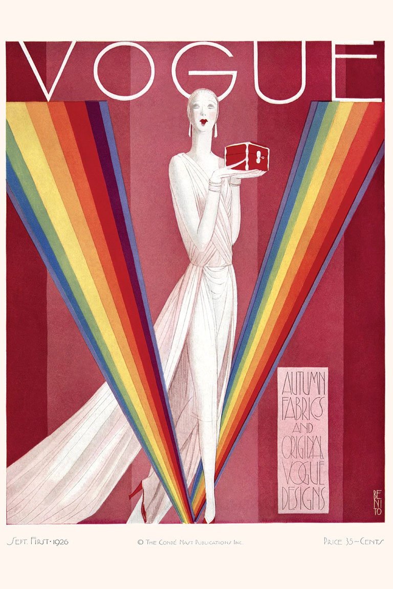 Сover for September 1926 issue of Vogue — vogue.com