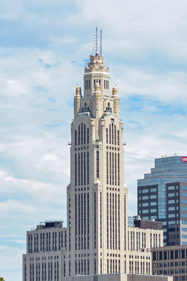 The LeVeque Tower built in 1927