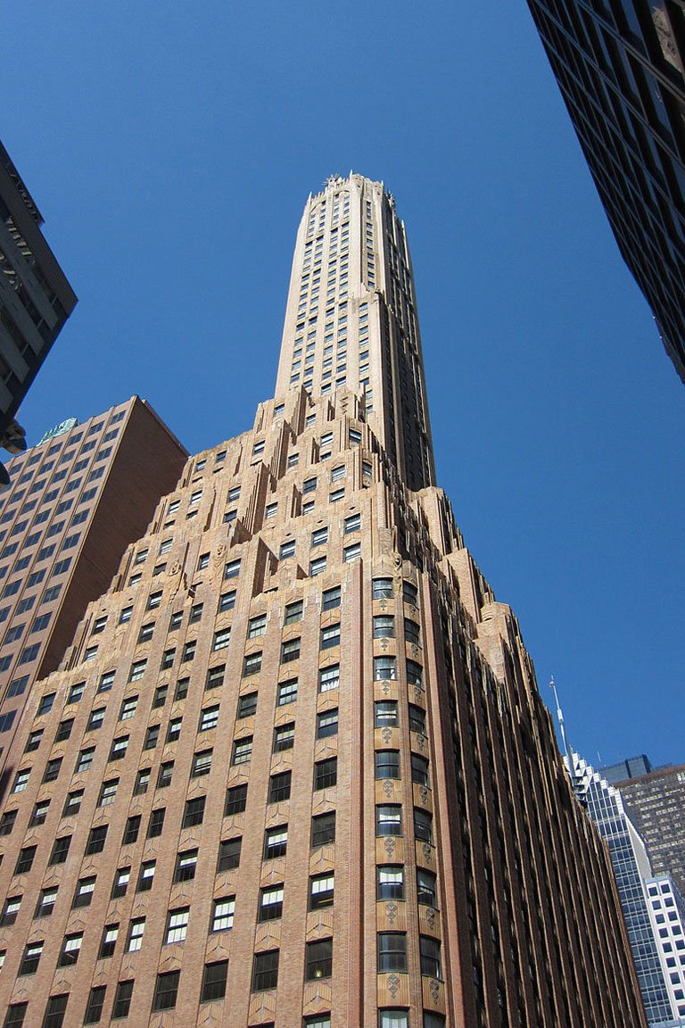 The General Electric Building built in 1931