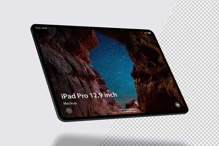 iPad Pro 12.9 Screen Mockup