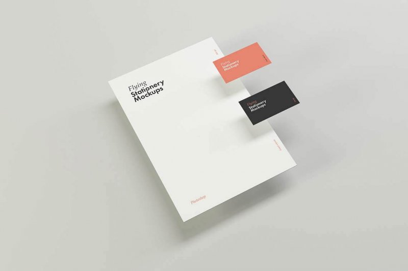 Free stationery suite mockup Idea