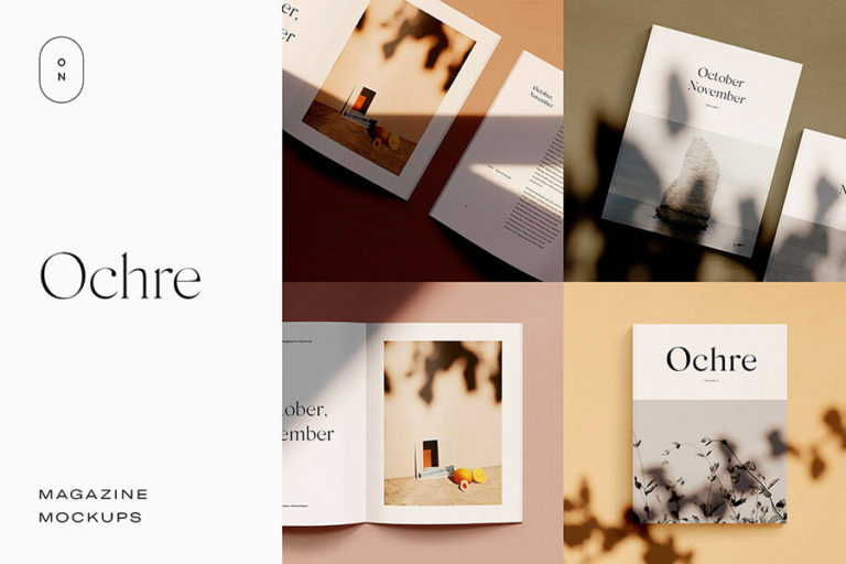 20 Best Free &amp; Premium Magazine Mockups The Designest