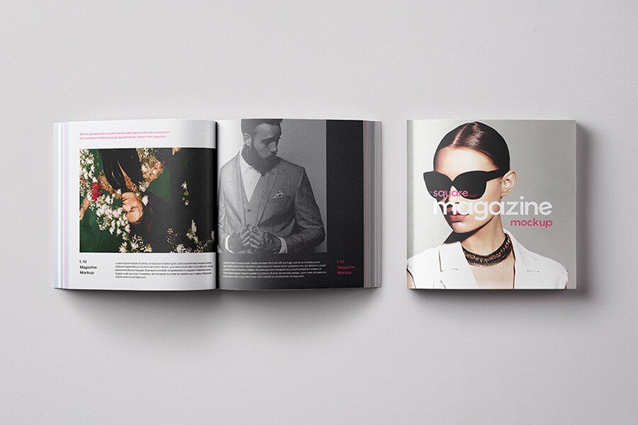 20 Best Free &amp; Premium Magazine Mockups The Designest
