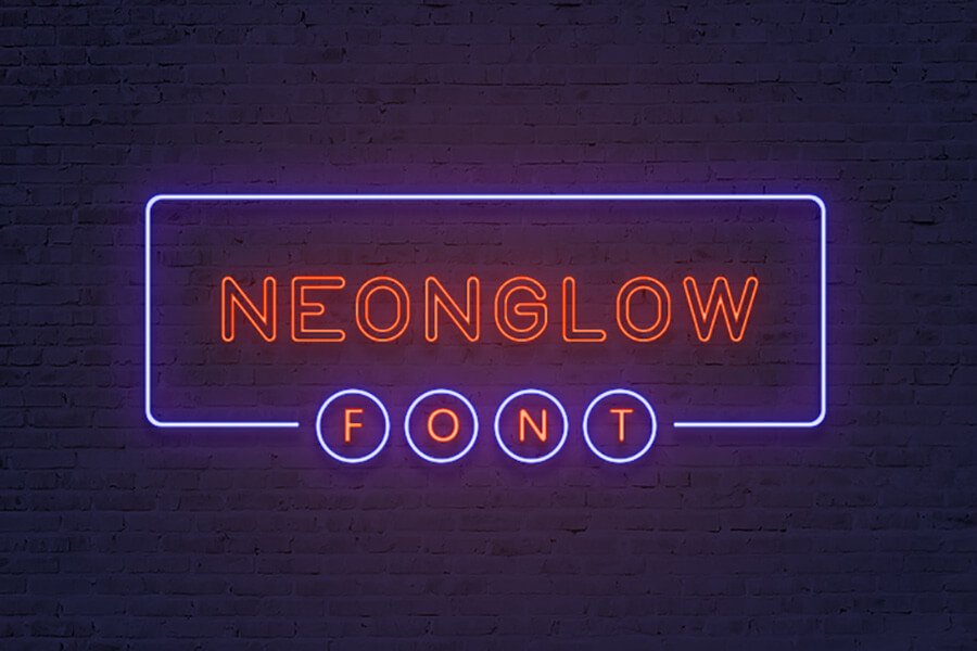 26 Cosmic Neon Fonts For Your Dope Designs The Designest