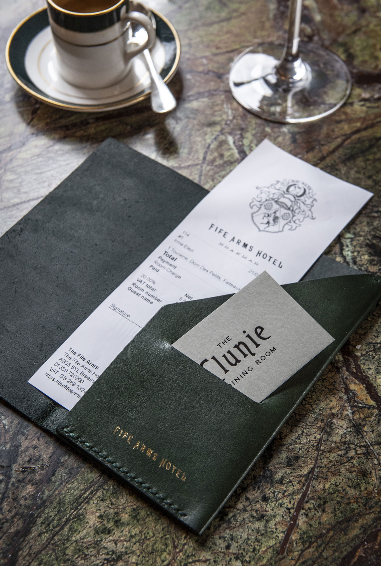 Logo design and good times at The Fife Arms