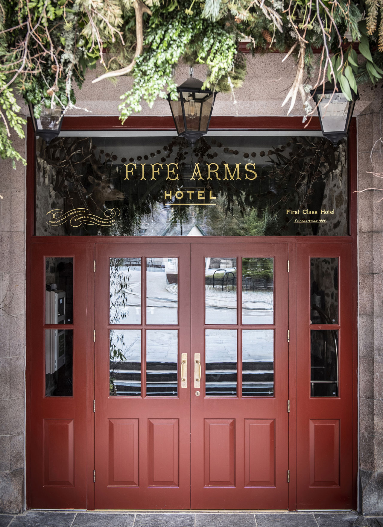 Logo design and good times at The Fife Arms
