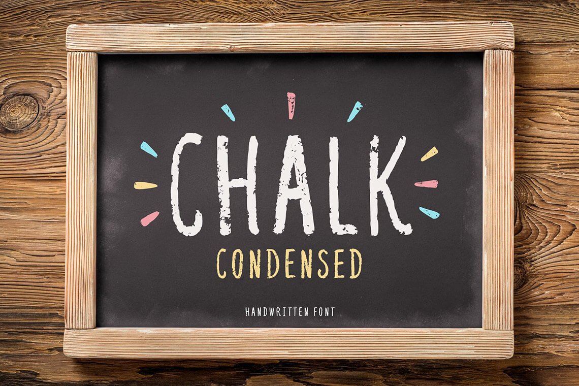 Chalk Condensed Font