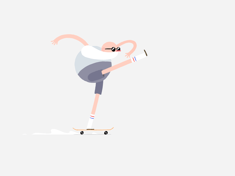 Kick and push animation