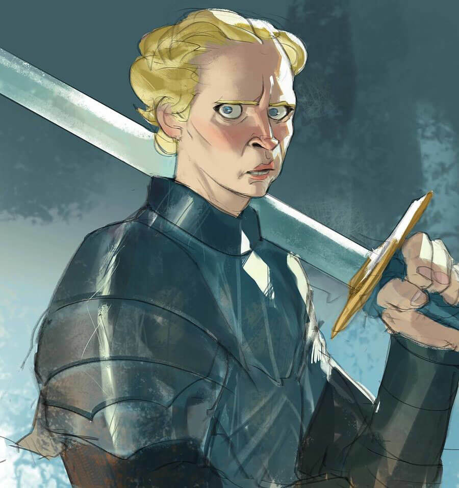 Brienne of Tarth by Ramón Nuñez