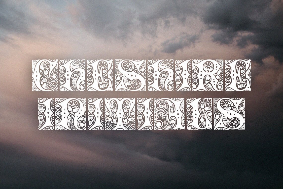 Cheshire Initials Font