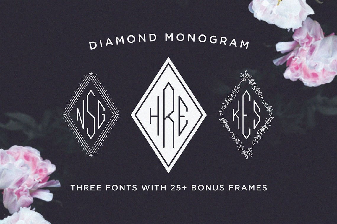 Download 35 Best Monogram Fonts For Cricut Free And Premium On The Designest