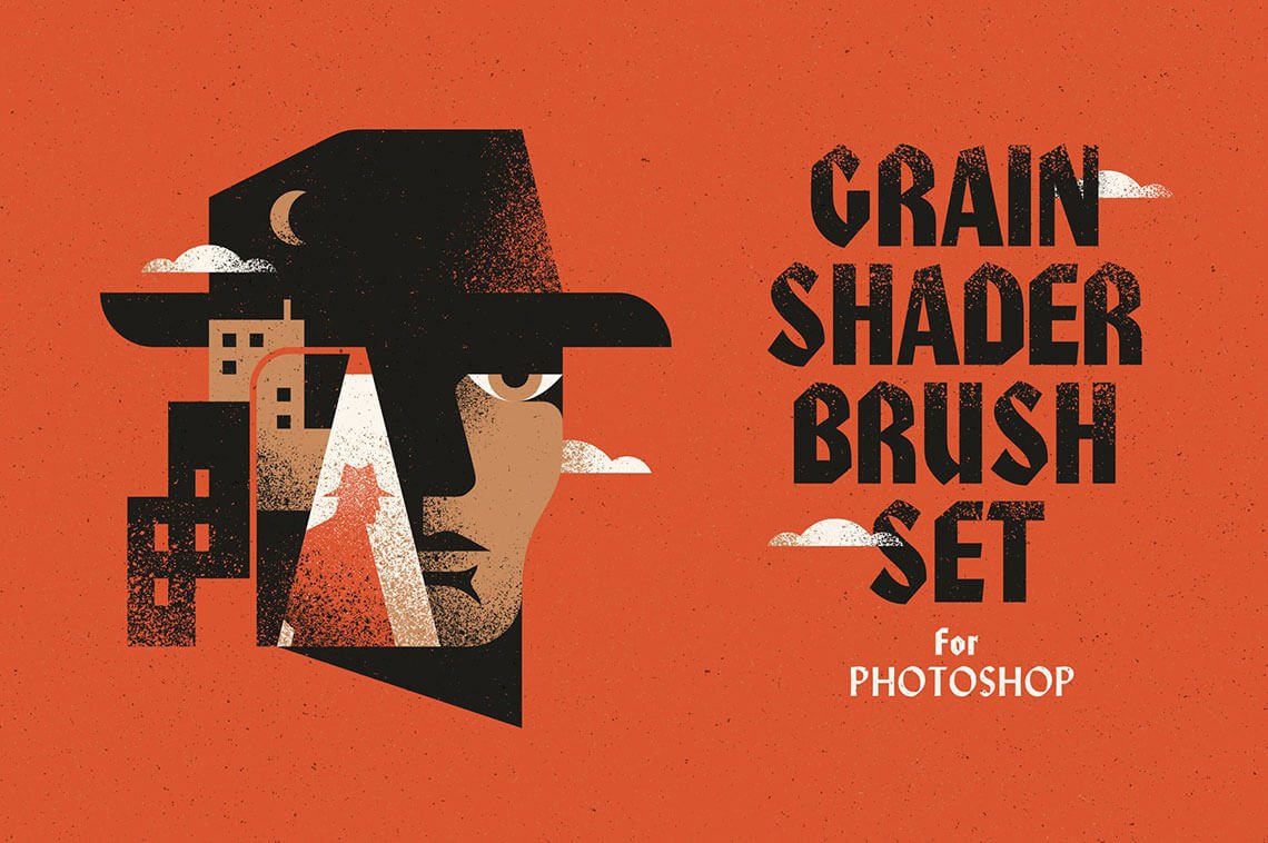 Grain Shader Brush Set for PhotoshopGrain Shader Brush Set for Photoshop