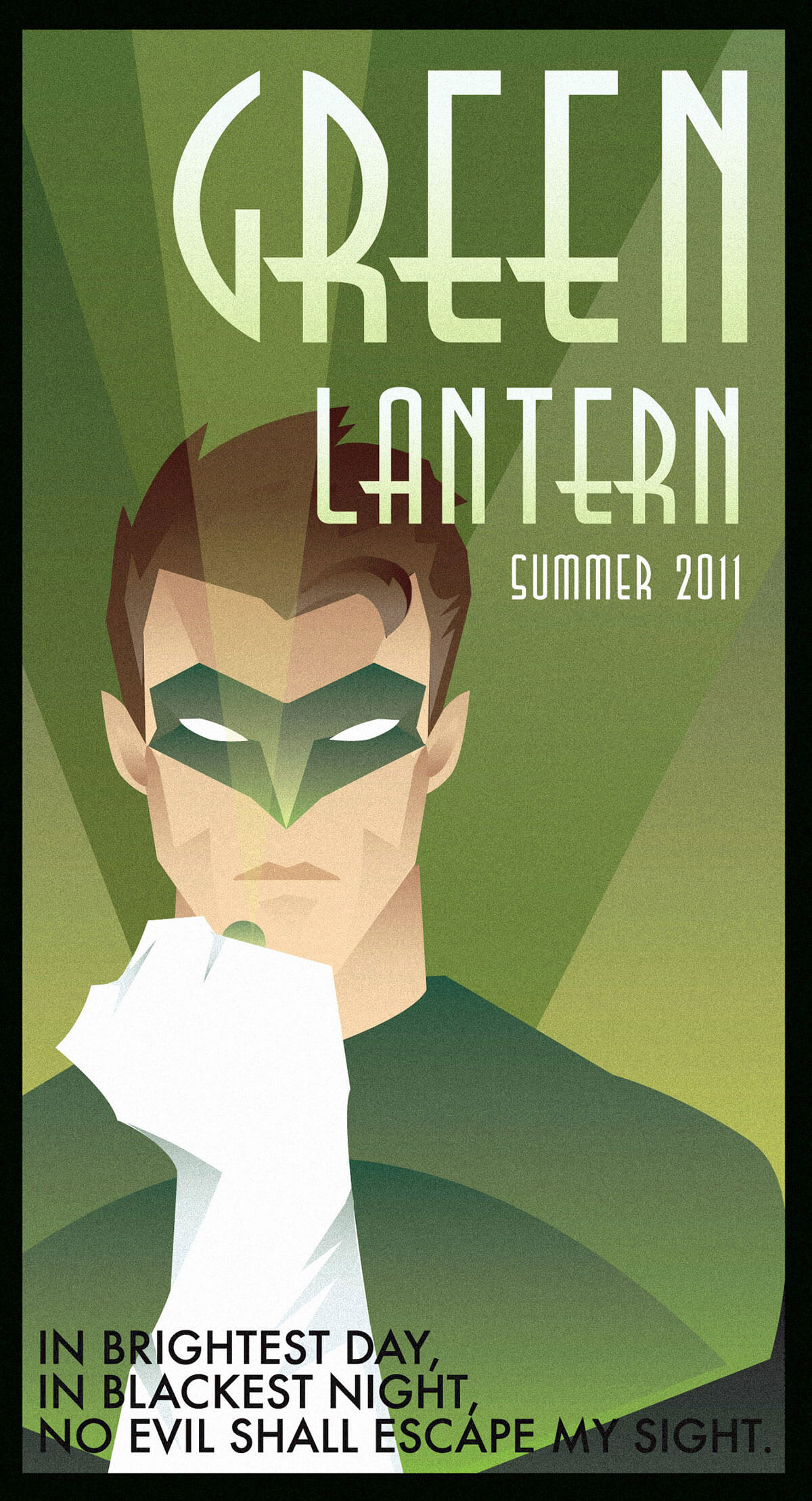 Green Lantern by Rodolfo Reyes