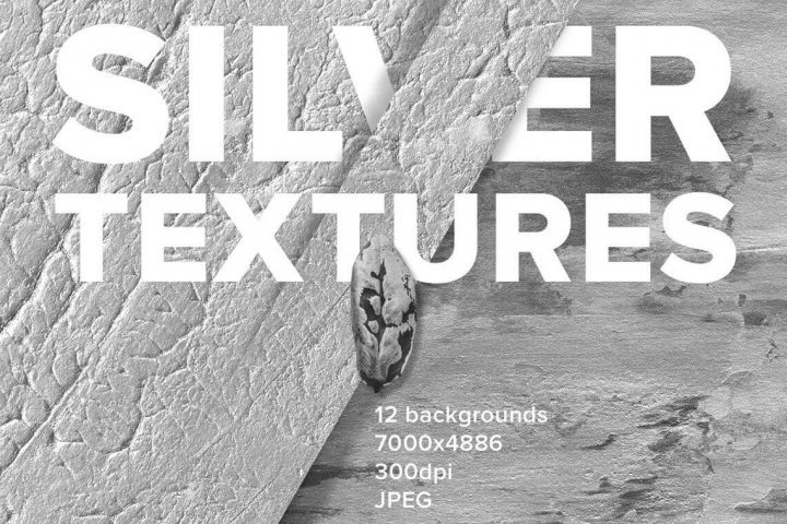 ⬜️ 20+ Awesome Silver Textures: Free & Premium - The Designest