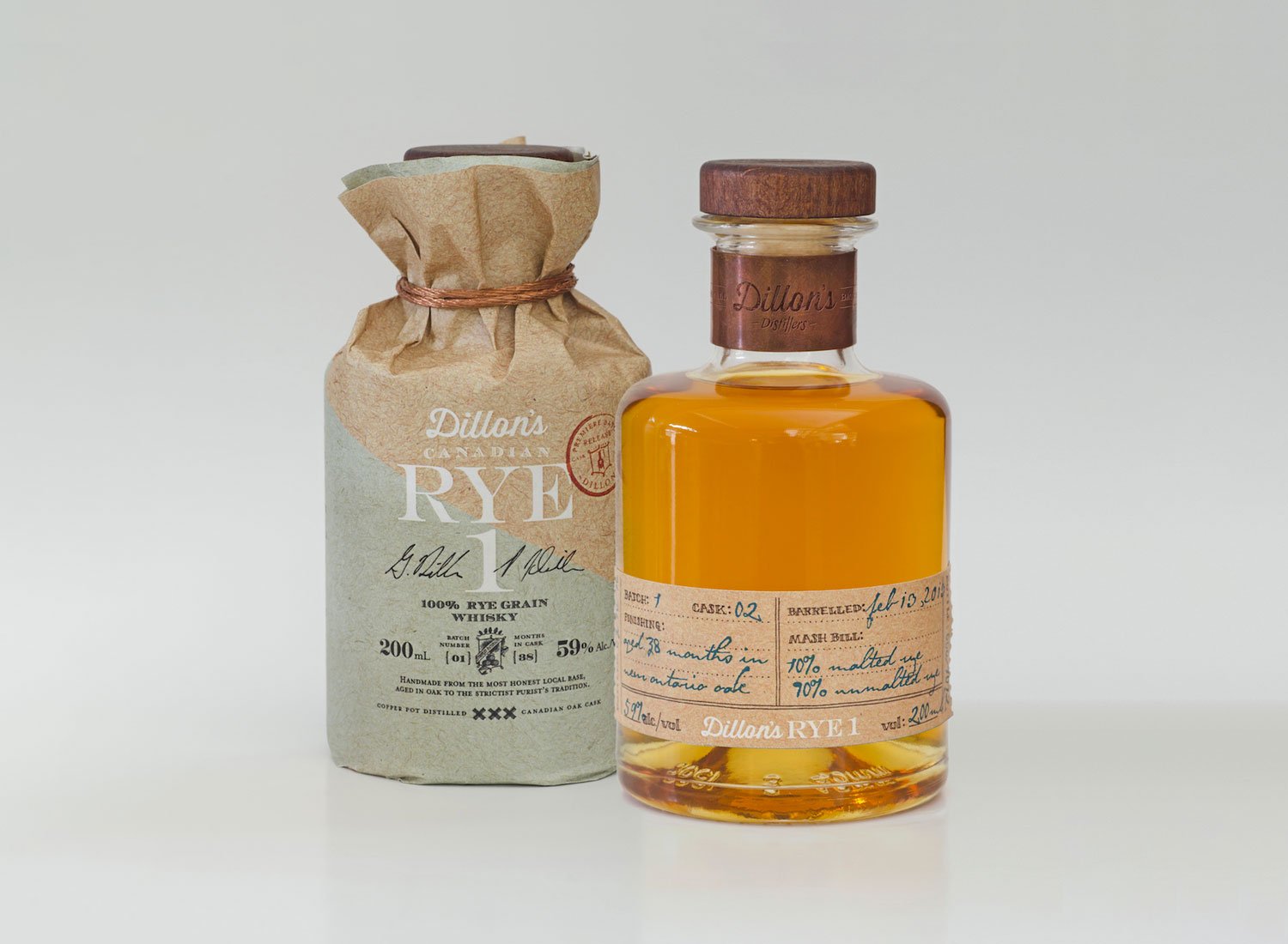 Dillon’s Rye 1 Whisky by INSITE