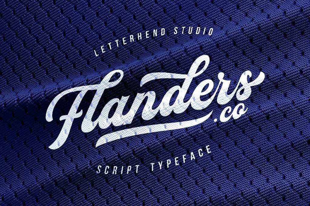 Flanders Script Font