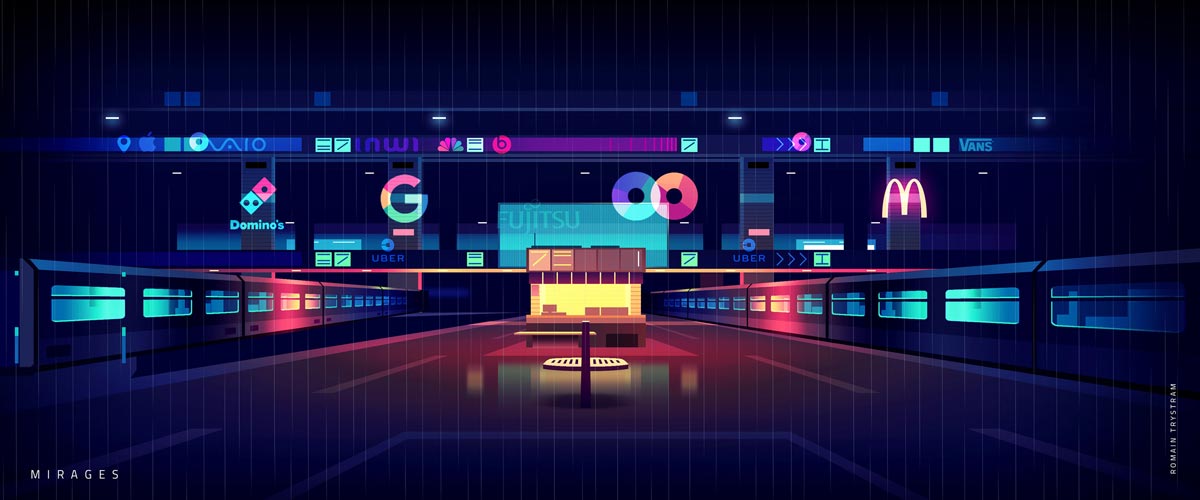 Mirages project by Romain Trystram