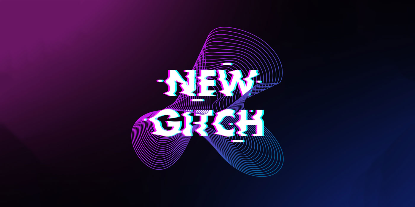 Text with a Glitch Effect