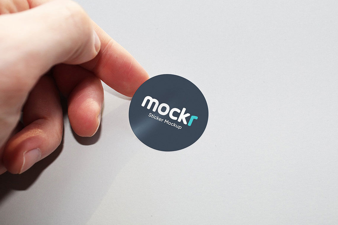 Download 85 Sticker Mockups To Unleash The Creativity The Designest