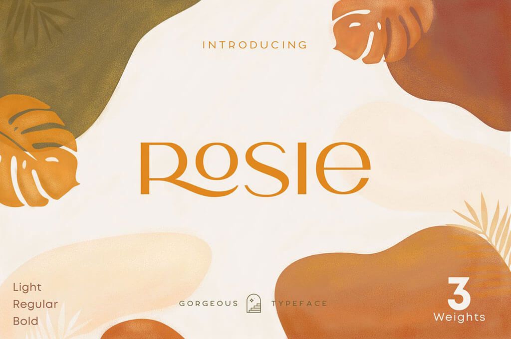 Rosie Sans — Art Deco Font