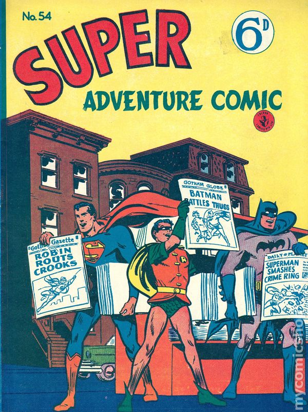 Super Adventure Comic #54, 1950