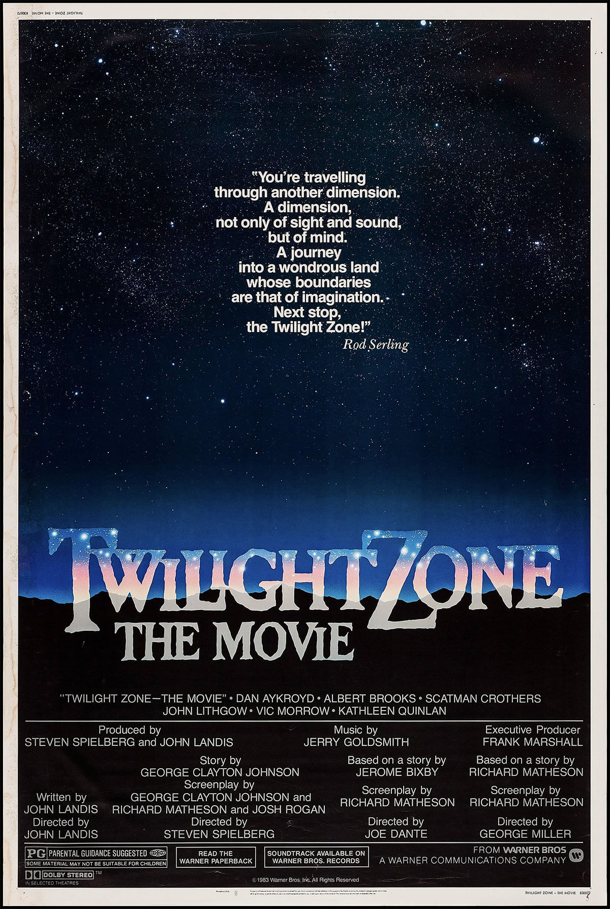 Twilight Zone: The Movie, 1983