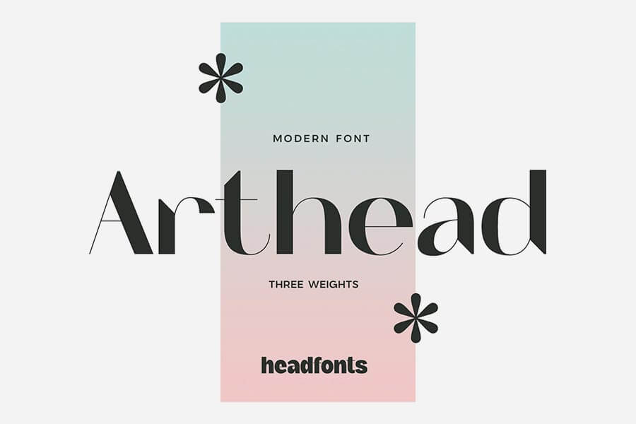 Arthead Modern Sans Serif Font