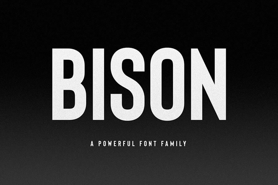 Bison Font Family