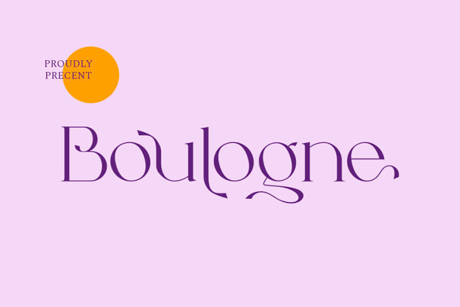 Boulogne Font