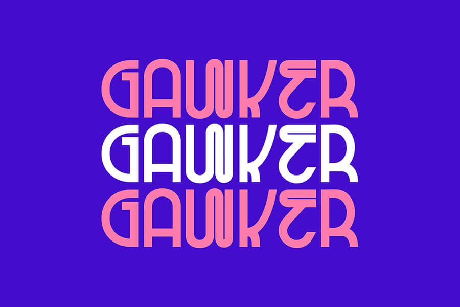 Gawker — Free Display Typeface