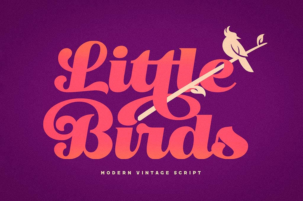 Little Bird Vintage Free Font