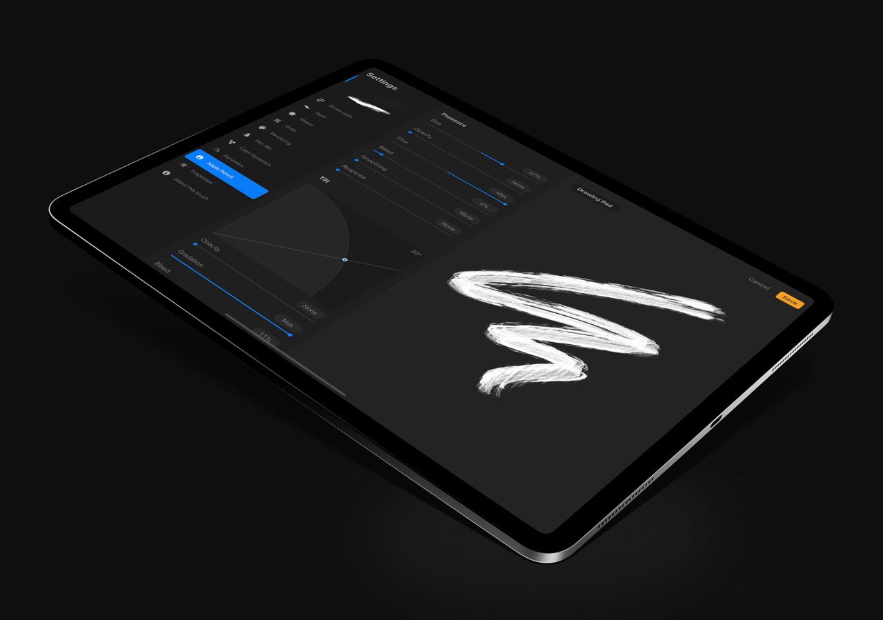 Procreate 5 Brush Studio