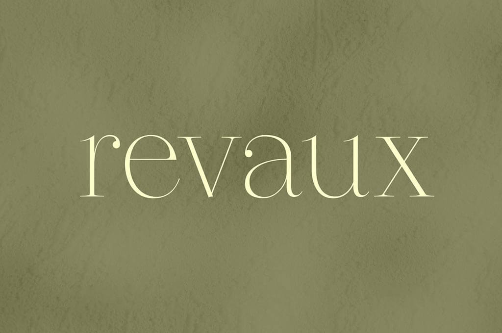 Revaux Serif Font