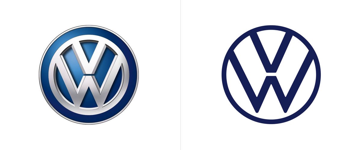 NEWSROOM: A new look for the iconic Volkswagen logo - Volkswagen