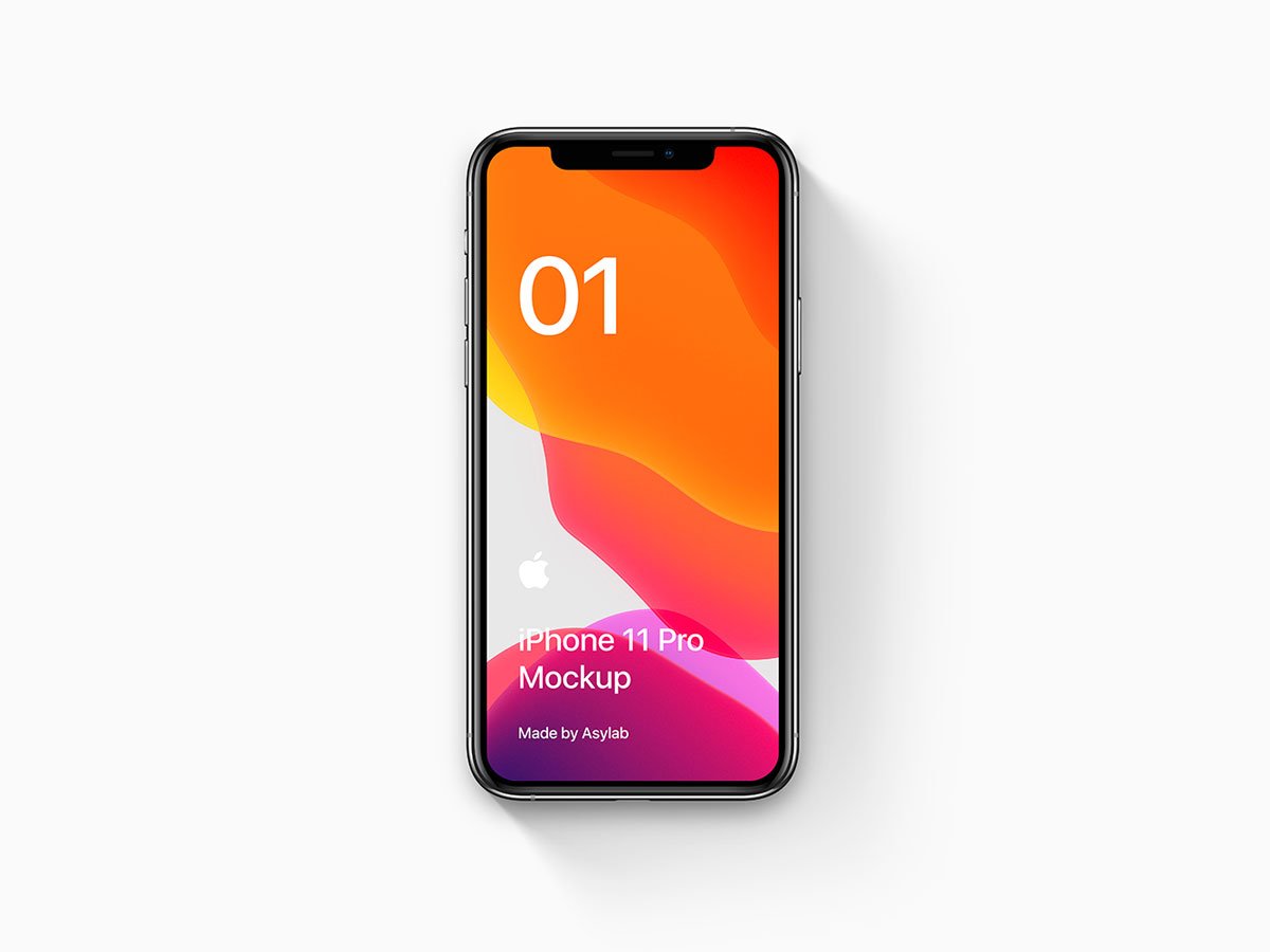 Free iPhone 11 Pro mockup