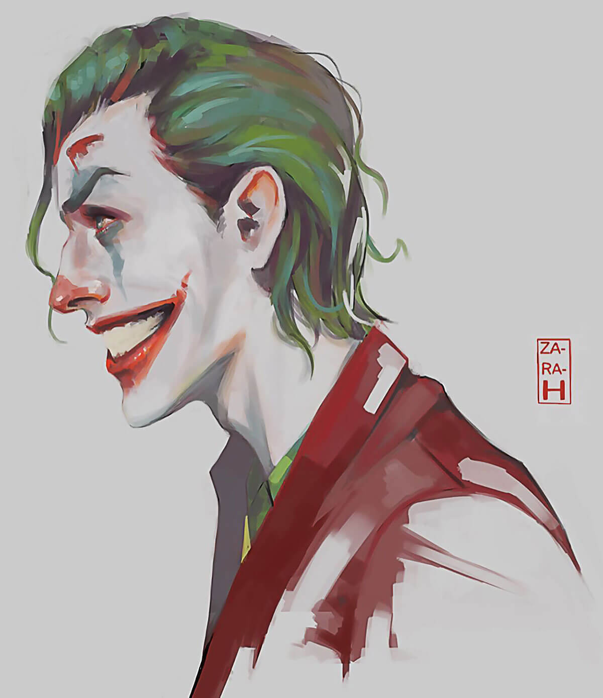 Joaquin Phoenix’s Joker look