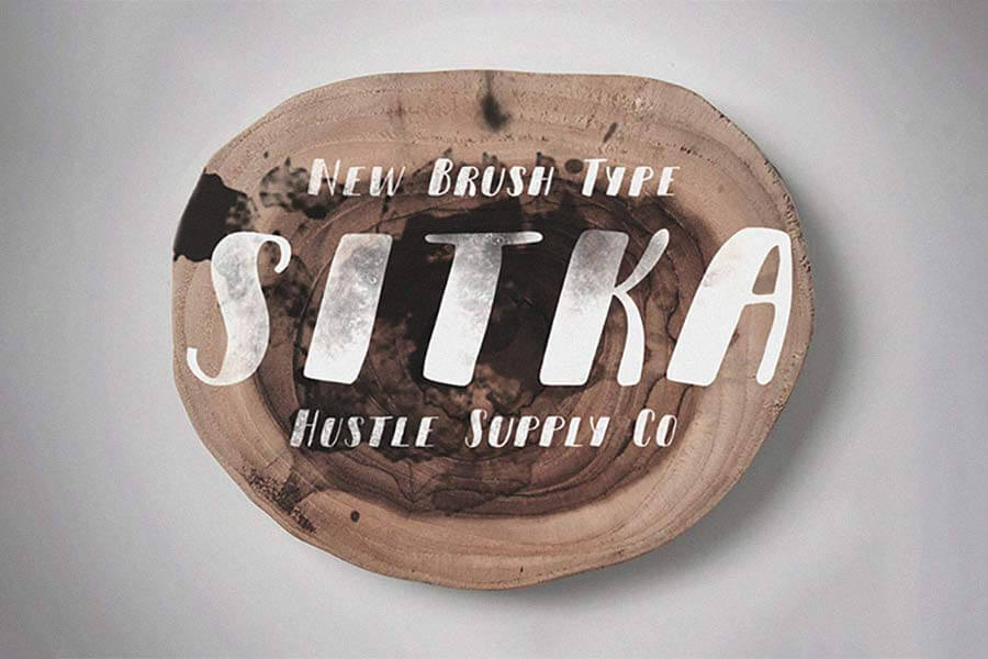 Sitka Brush Font