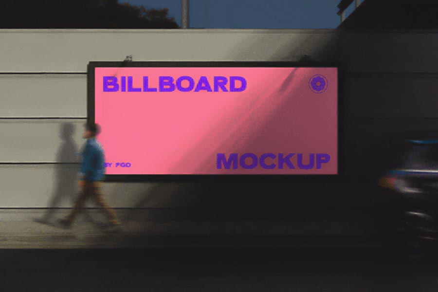 Adaptive Billboard Mockup