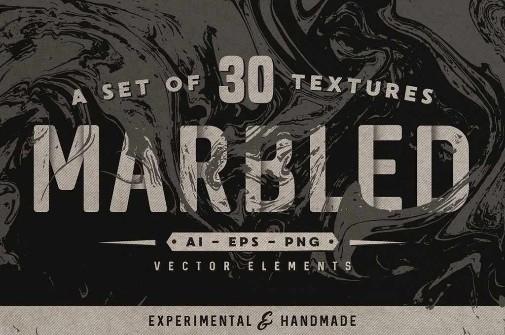 Marbled Vector Textures