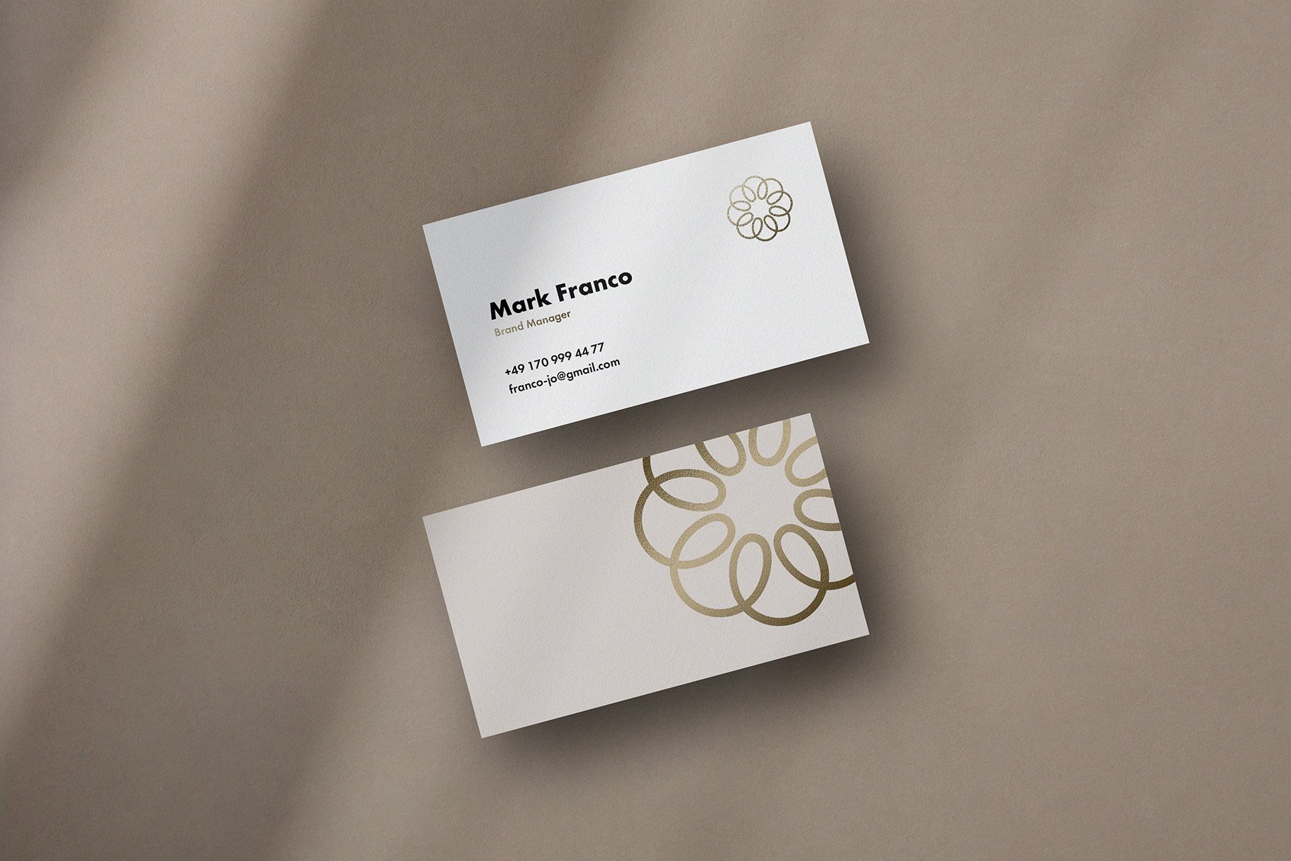 Download Mote Free Business Card Mockup - The Designest