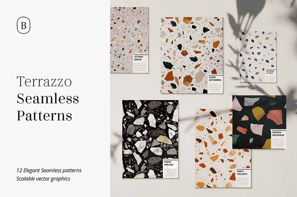 Terrazzo Seamless Patterns