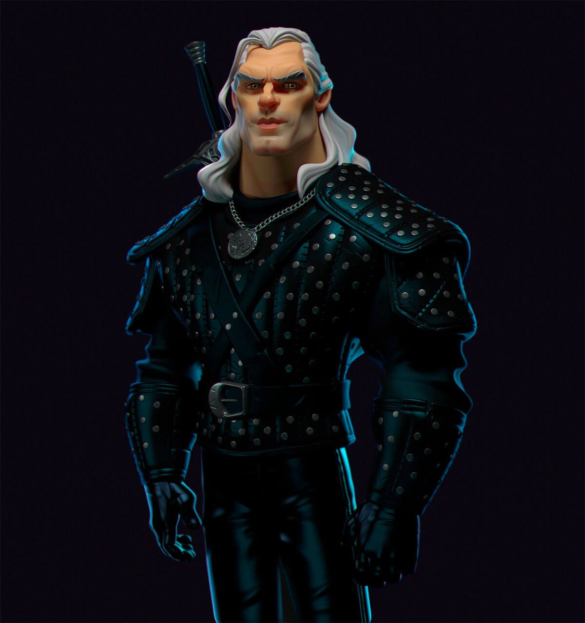 3D The Witcher by Gabriel Soares