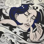 Drowning Girl by Roy Lichtenstein (1963) | moma.org