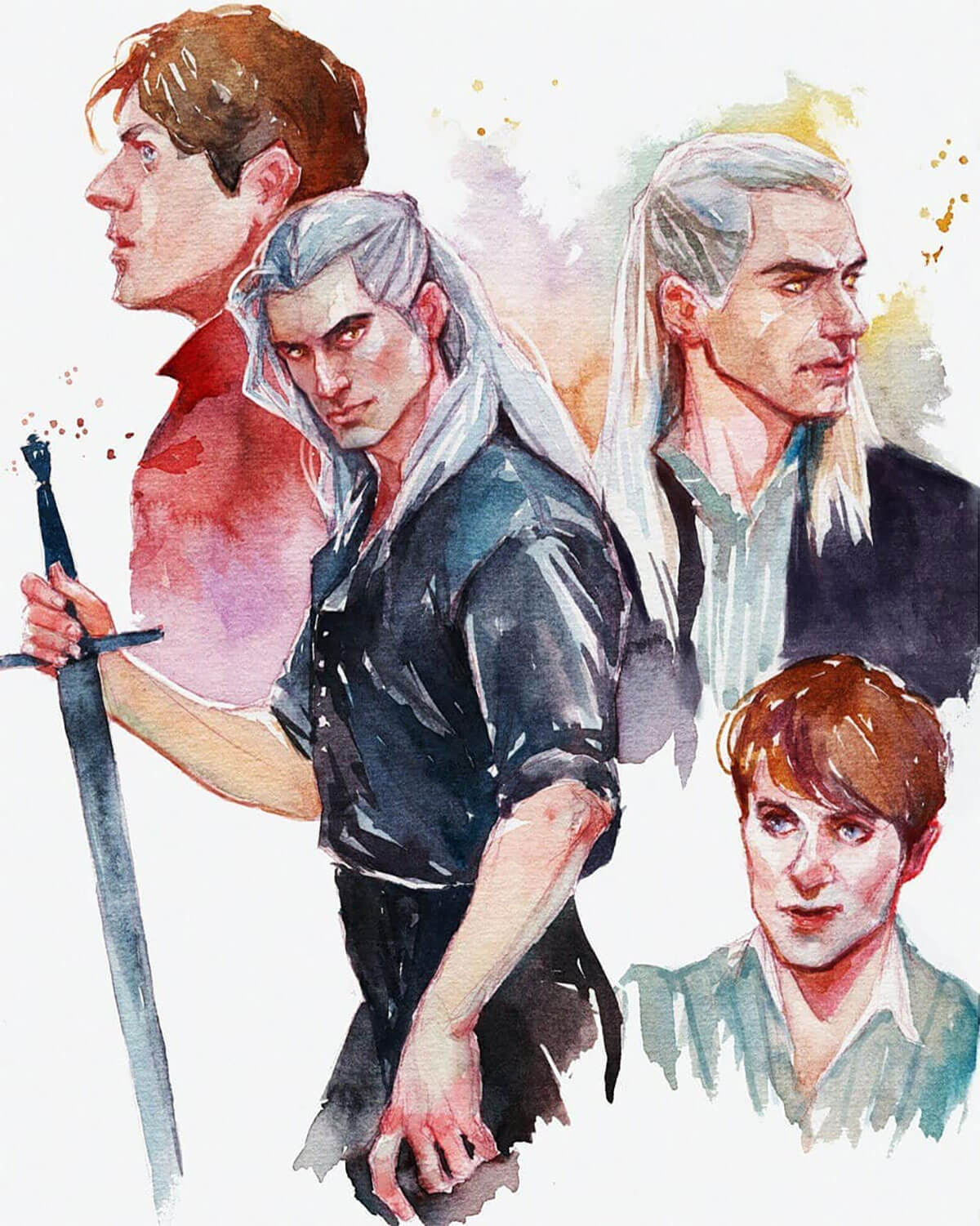 The Witcher fanart by Jan