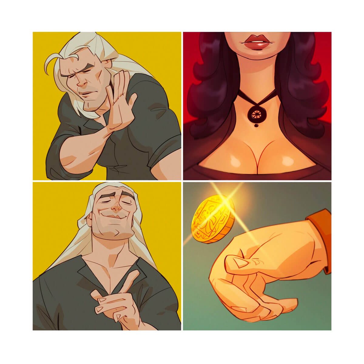 Toss a coin to your Witcher by Max Grecke