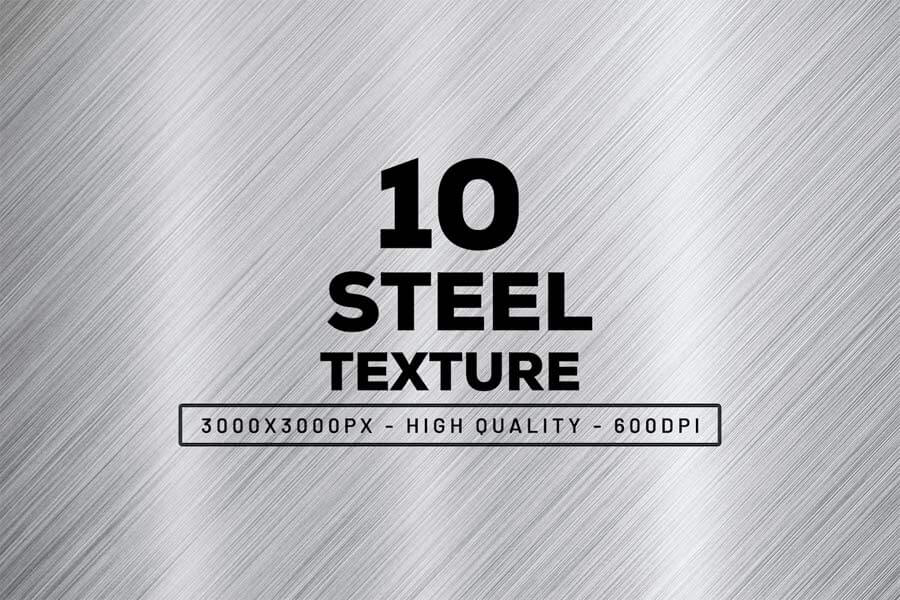 10 Steel Texture
