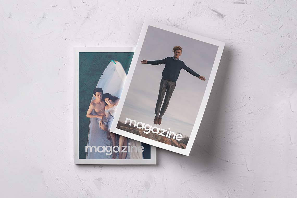 PSD Magazine Mockup