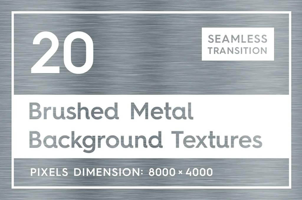 20 Brushed Metal Background Textures